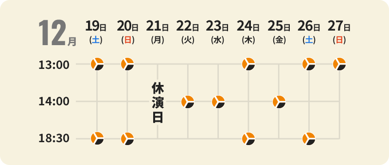 タイムテーブル